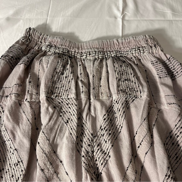 Free People Once Upon Yarn Dye Harem Pants in light pink S Boho Beach Barrel - Picture 7 of 10